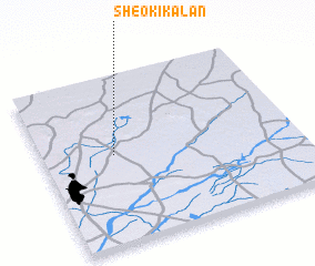 3d view of Sheoki Kalān