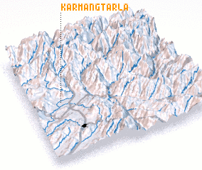 3d view of Karmang Tarla