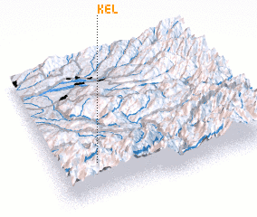 3d view of Këlʼ