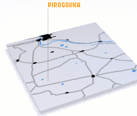 3d view of Pirogovka