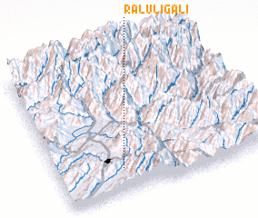 3d view of Ralūli Gali