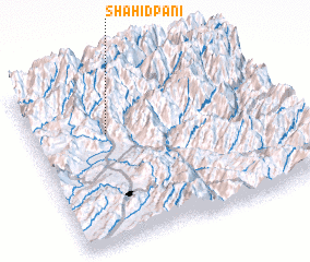 3d view of Shahīdpāni