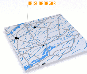 3d view of Krishnanagar