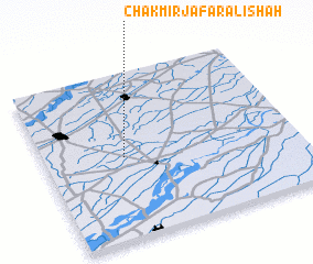 3d view of Chak Mīr Jāfar Ali Shāh