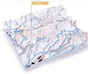 3d view of Akdzhar