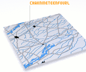 3d view of Chak Nineteen Four L