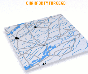 3d view of Chak Forty-three GD