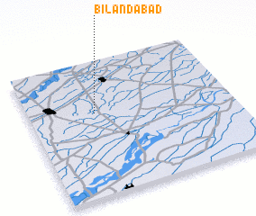 3d view of Bilandābād