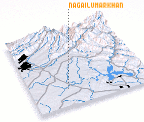 3d view of Nagail Umar Khān