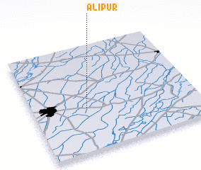 3d view of Alīpur