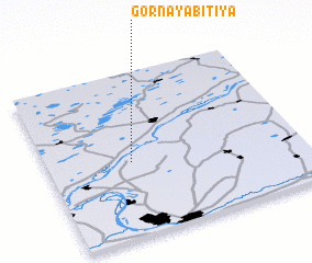 3d view of Gornaya Bitiya
