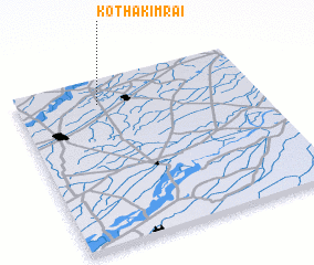 3d view of Kot Hākim Rāi