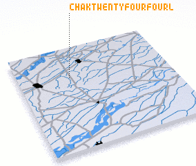 3d view of Chak Twenty-four Four L