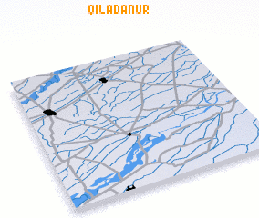 3d view of Qila Danūr