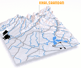 3d view of Khālsa Andān