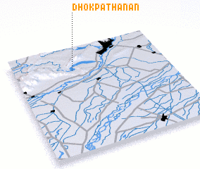 3d view of Dhok Pathānān