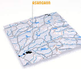 3d view of Asangaon