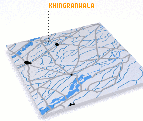 3d view of Khingrānwāla