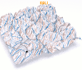 3d view of Kāli