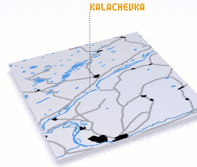 3d view of Kalachëvka