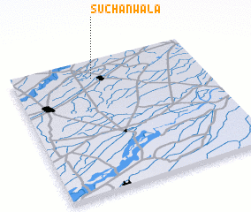 3d view of Suchānwāla