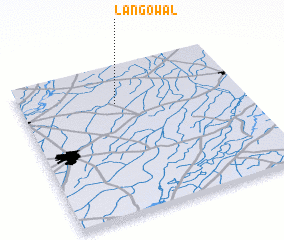 3d view of Langowāl