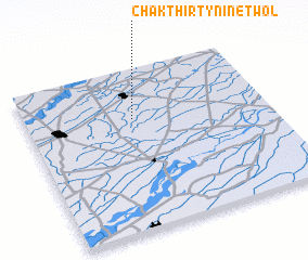 3d view of Chak Thirty-nine Two L