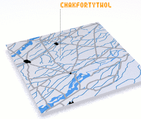 3d view of Chak Forty Two L
