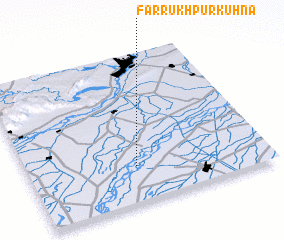 3d view of Farrukhpur Kuhna