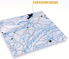 3d view of Farrukhpur Nau