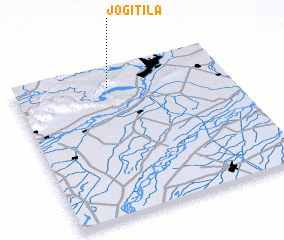 3d view of Jogi Tīla