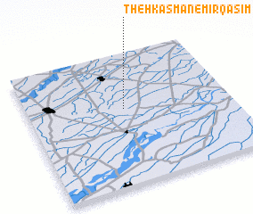 3d view of Theh Kasmāne Mīr Qāsim