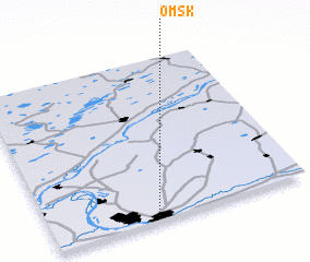 3d view of Omsk