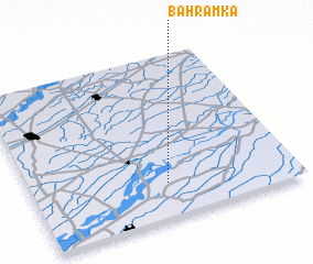 3d view of Bahrāmka