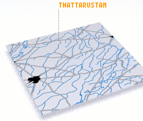 3d view of Thatta Rustam