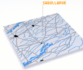 3d view of Sadullāpur