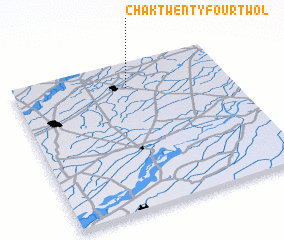 3d view of Chak Twenty-four-Two L