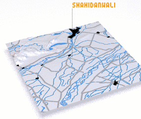 3d view of Shahīdānwāli