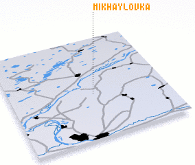 3d view of Mikhaylovka