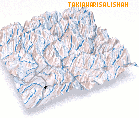 3d view of Takia Wāris Ali Shāh