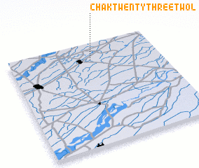 3d view of Chak Twenty-three-Two L