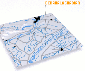 3d view of Dera Kāla Shādiān