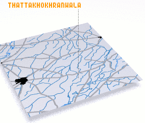 3d view of Thatta Khokhrānwāla