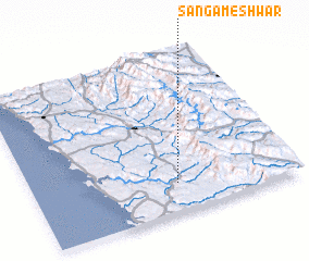 Sangameshwar (India) map - nona.net