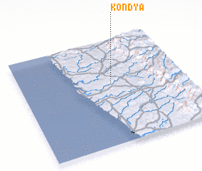 3d view of Kondya