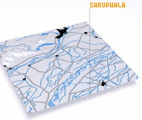 3d view of Sarupwāla