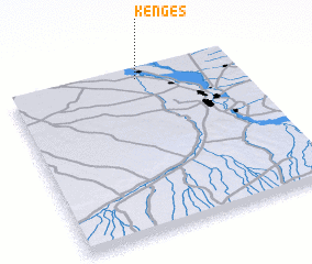 3d view of Kenges