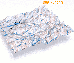 3d view of Sufi-Kurgan