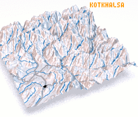 3d view of Kot Khālsa