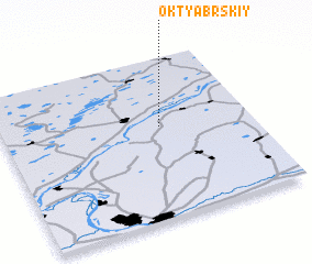 3d view of Oktyabr\